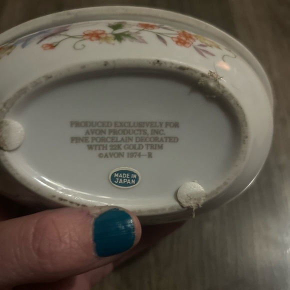 Avon porcelain egg - Picture 4 of 6